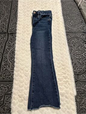 YMI Girls Dark Blue Flared Jeans